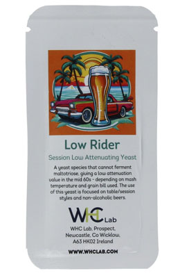 WHC Lab Low Rider - Session Low Attenuating Yeast - 11 g