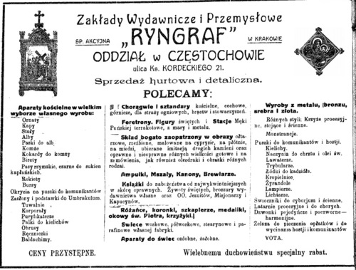 Click image for larger version  Name:	Goniec Częstochowski - 1 stycznia 1922 - Nr. 1.png Views:	0 Size:	76,9 KB ID:	2316649