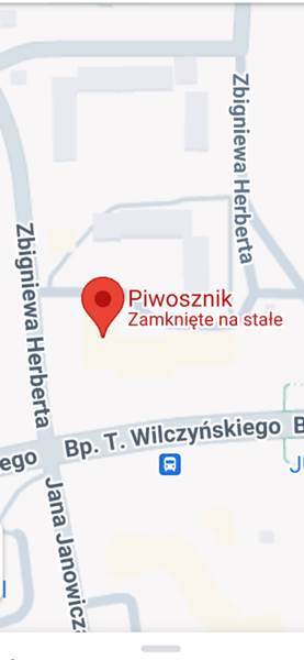 Click image for larger version

Name:	Piwosznik w Google map.jpg
Views:	52
Size:	13,6 KB
ID:	2339441